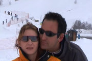 Christophe & Sophie à la neige
